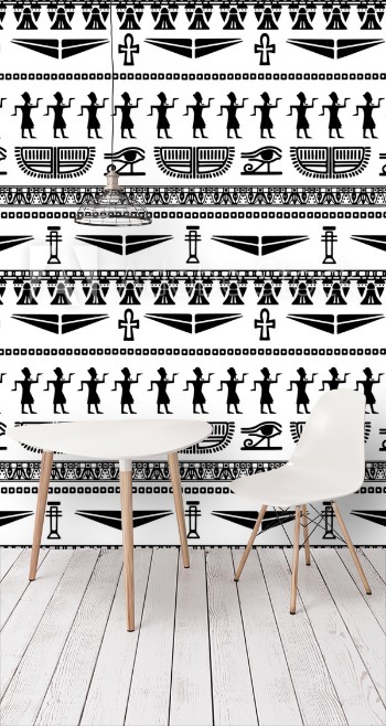 Bild på Egyptian vintage ethnic seamless pattern